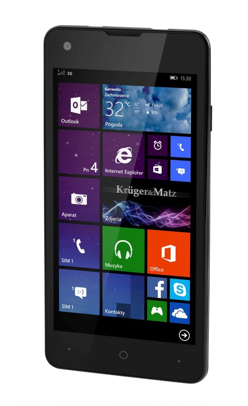 Kruger&Matz SOUL 2 - pierwszy smartfon z systemem Windows Phone