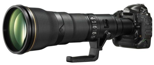 Nikon opracował superteleobiektyw z bagnetem F o ogniskowej 800 mm