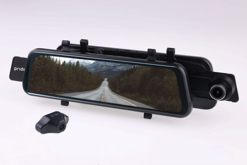 Prido X6 i Prido X6 GPS -  nowe wideorejestratory w lusterku z kamerą cofania