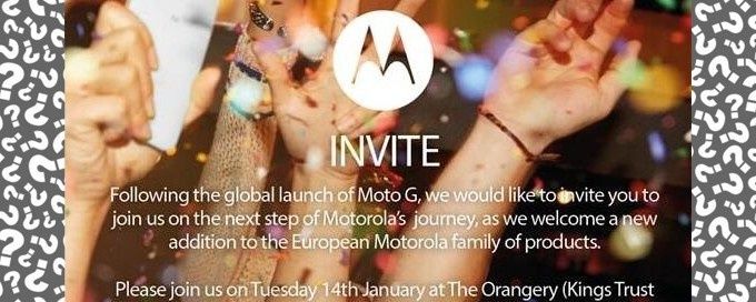 14.01.2014 - konferencja prasowa. Co takiego ma nam do pokazania Motorola?