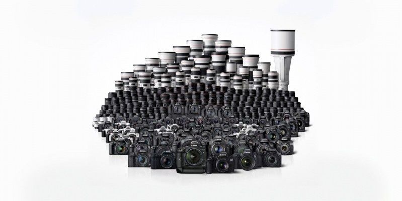 Canon po raz 15. numerem jeden na świecie w rankingu producentów aparatów cyfrowych z wymienną optyką