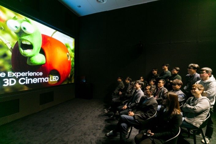 ISE 2018: Samsung prezentuje pierwszy na świecie ekran 3D Cinema LED (wideo)