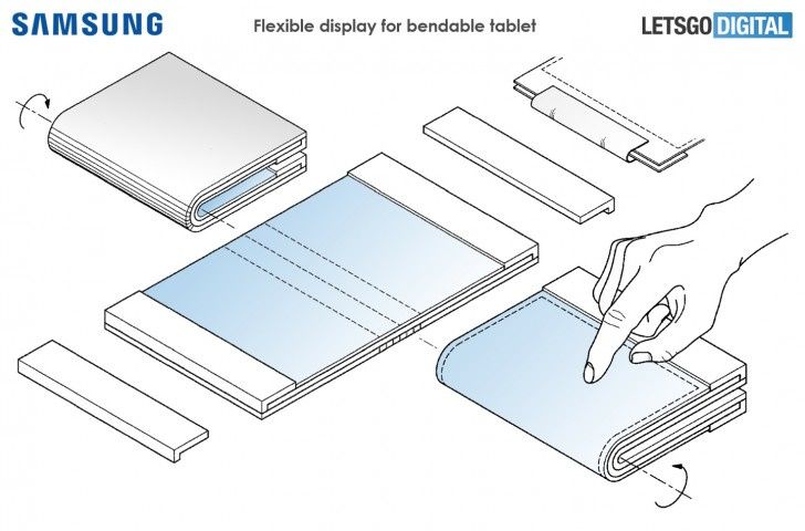 Samsung pracuje także nad składanym tabletem