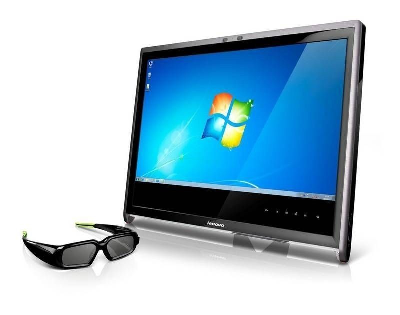 NVIDIA prezentuje monitor Lenovo z technologią 3D Vision 