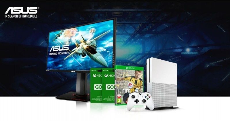 Konsola Xbox One S z monitorem ASUS taniej o 500 zł w sklepach X-kom