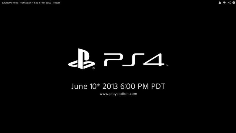 PlayStation 4 - zobacz pierwszy. 10 czerwca 2013