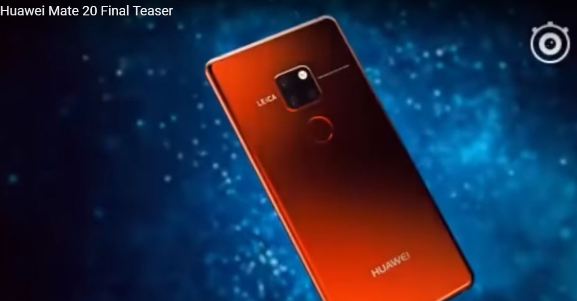 Huawei Mate 20 Pro - wideo promujące (wideo)