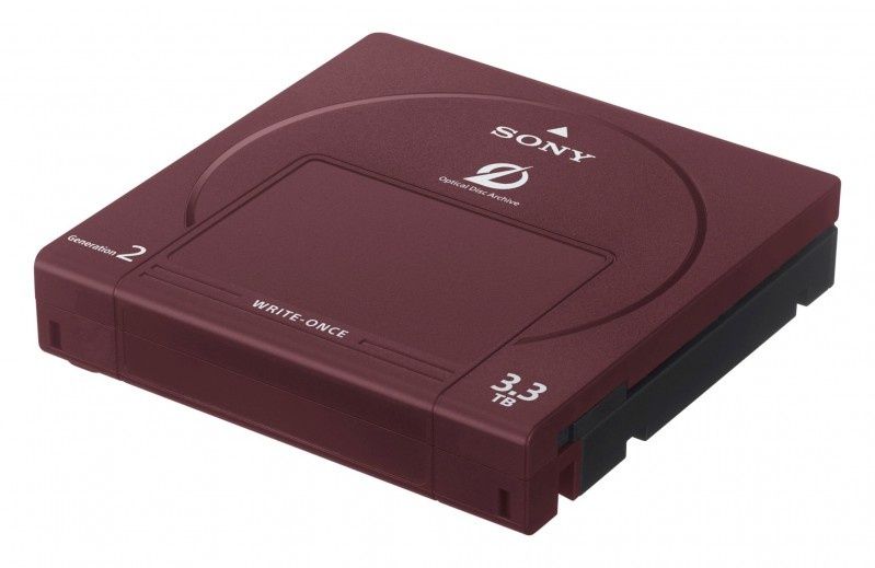 Sony ogłasza drugą generację systemu Optical Disc Archive