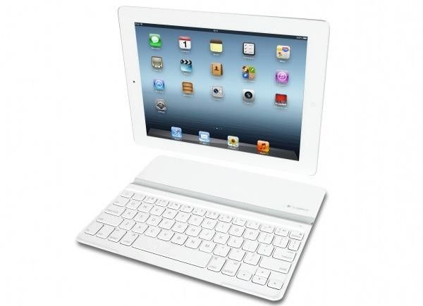 Logitech - biała klawiatura do iPada (wideo)