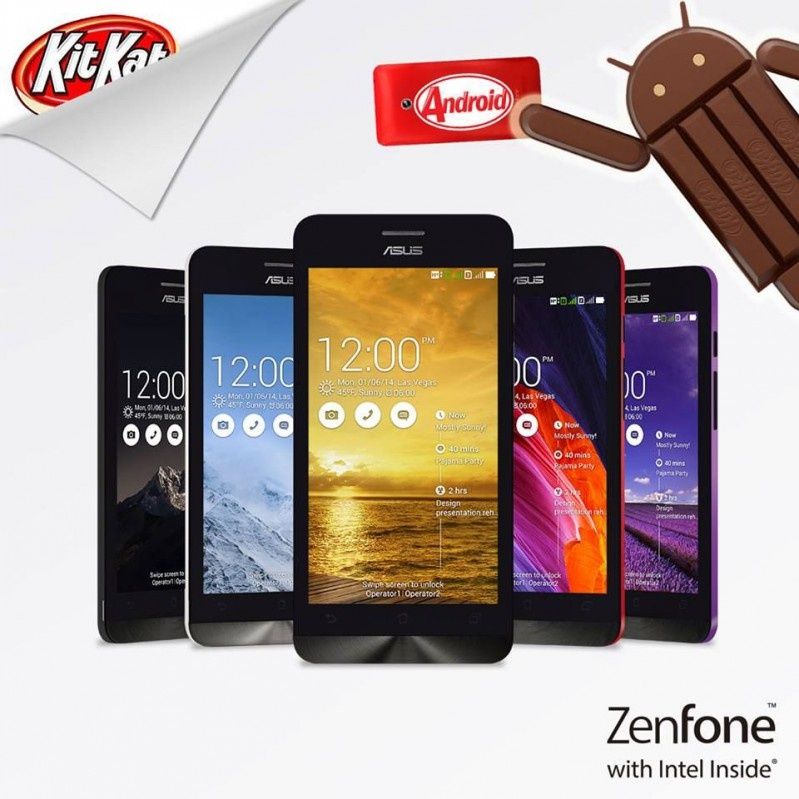 ZenFone 5 i 6 od dziś z KitKatem