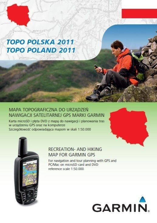 Już dostępna - Mapa TOPO Polska 2011