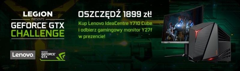 Lenovo Legion prezentuje rozgrywki  GeForce GTX Challenge