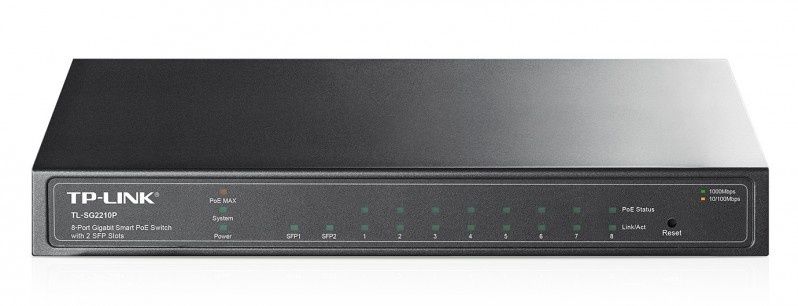 TL-SG2210P -gigabitowy przełącznik Smart PoE 