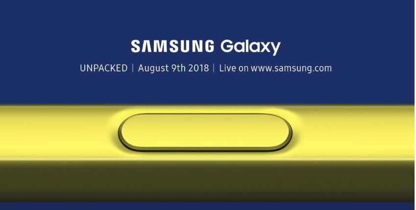Prezentacja Samsunga Galaxy Note9  (livestreaming)