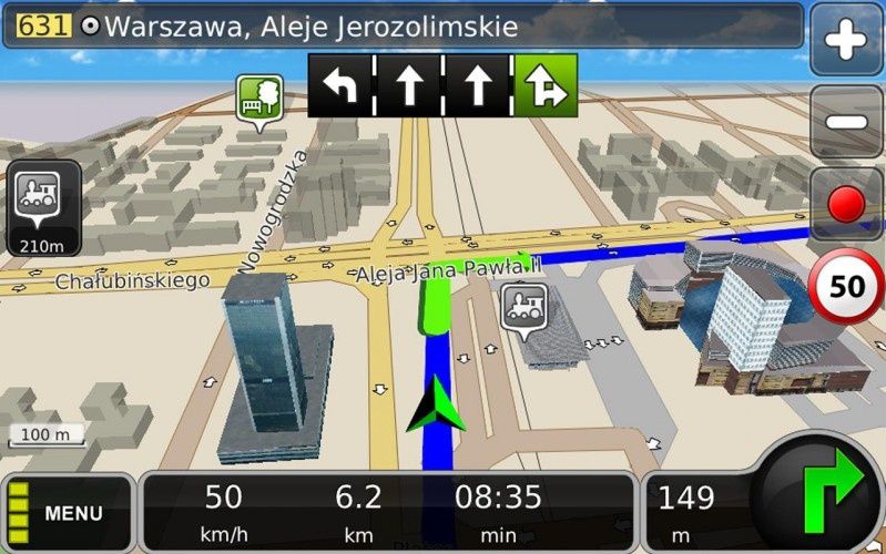 MapaMap Polska - bezpłatna nawigacja w App Store