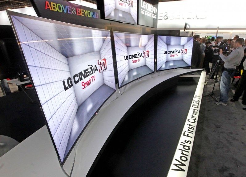 CES 2013 - LG OLED TV z zakrzywionym ekranem