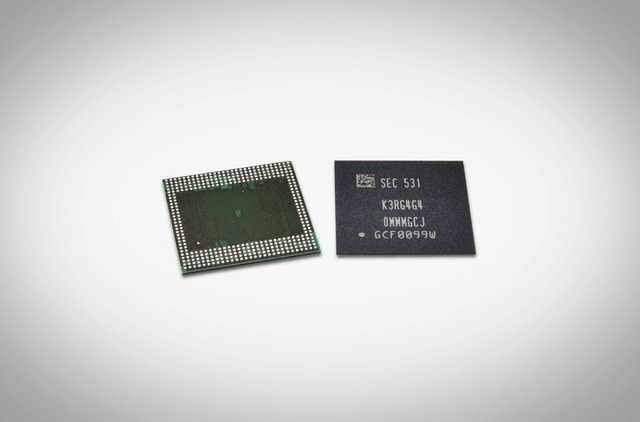 Samsung wprowadza pierwszą pamięć 12 Gb DRAM LPDDR4