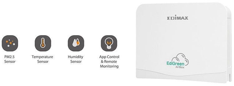 Edimax AirBox - inteligentny analizator jakości powietrza