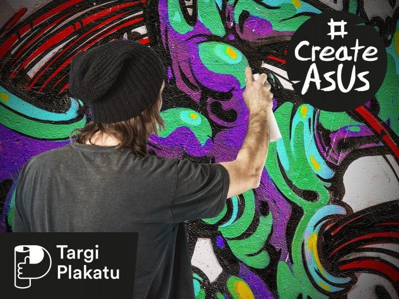 ASUS z kampanią CreateAsUs na Targach Plakatu 2016