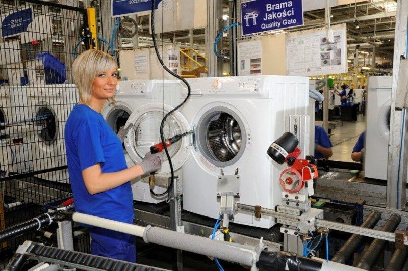 Fabryka pralek Electrolux w Oławie najbezpieczniejszą w Europie