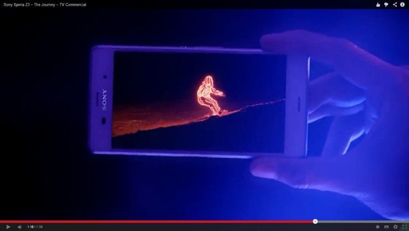 Sony Xperia Z3 -nowe wideo promujące (wideo)