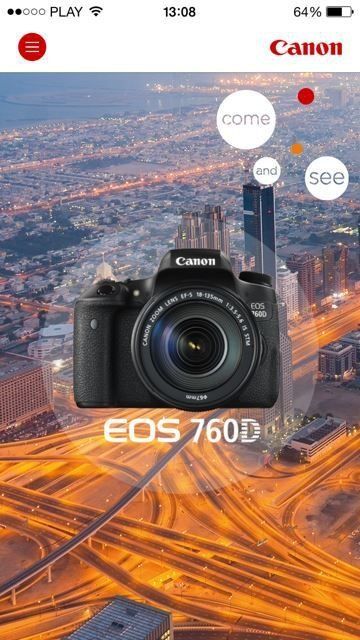 Aplikacje mobilne Canon dla najnowszych aparatów serii EOS