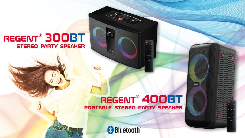 Regent Power Audio - dwa MOCARNE głośniki Bluetooth już dostępne!