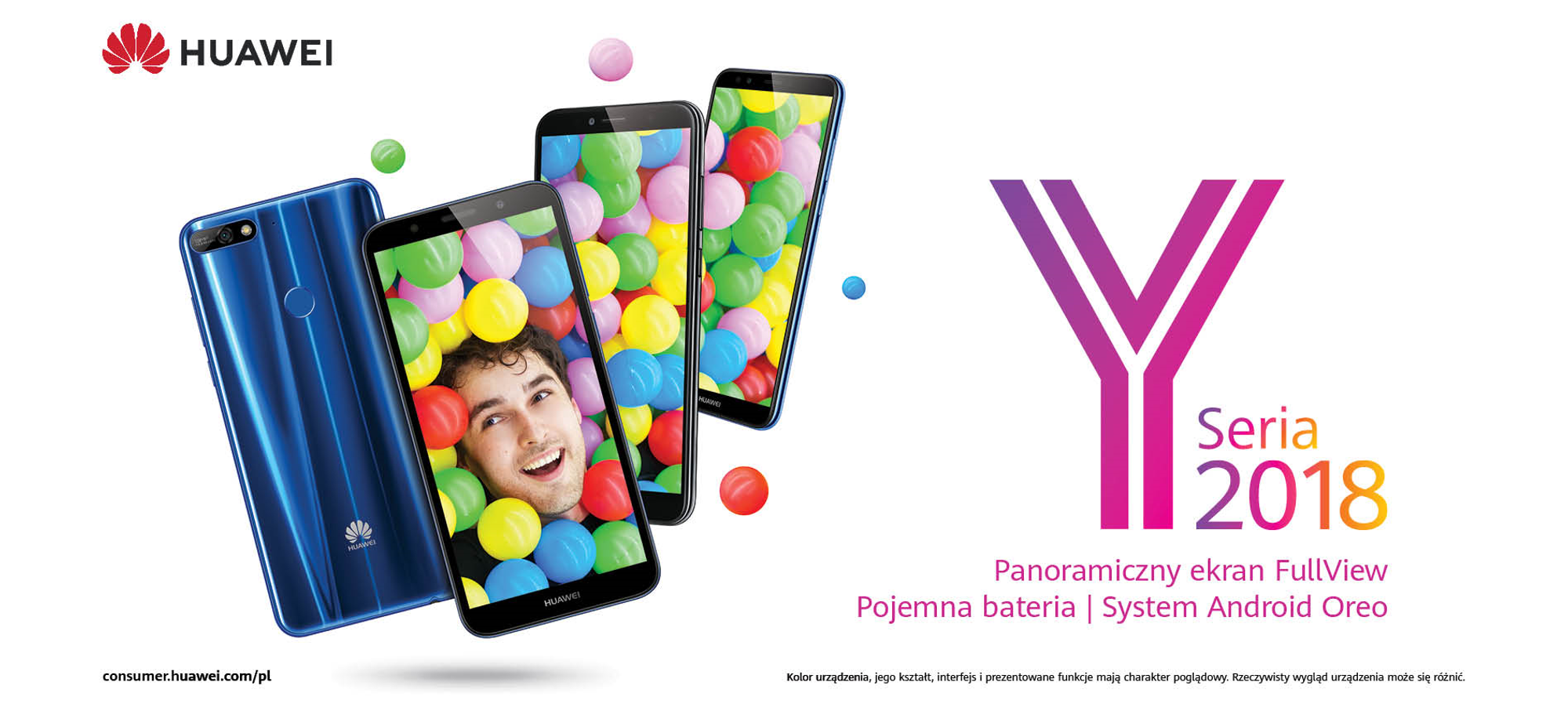 Huawei z kampanią smartfonów z serii Y