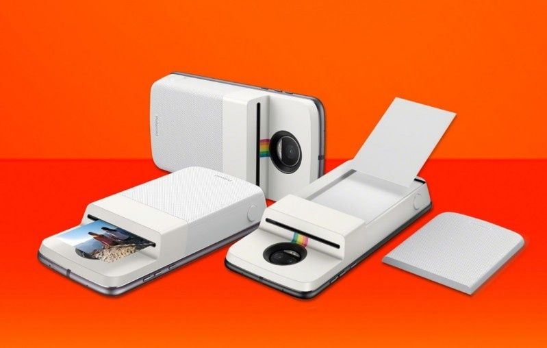 Moto Mod Polaroid Insta-Share - moduł do robienia, drukowania i dzielenia się zdjęciami wprost ze smartfona