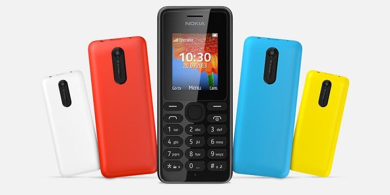 Nokia prezentuje nowy telefon  z aparatem fotograficznym - Nokia 108
