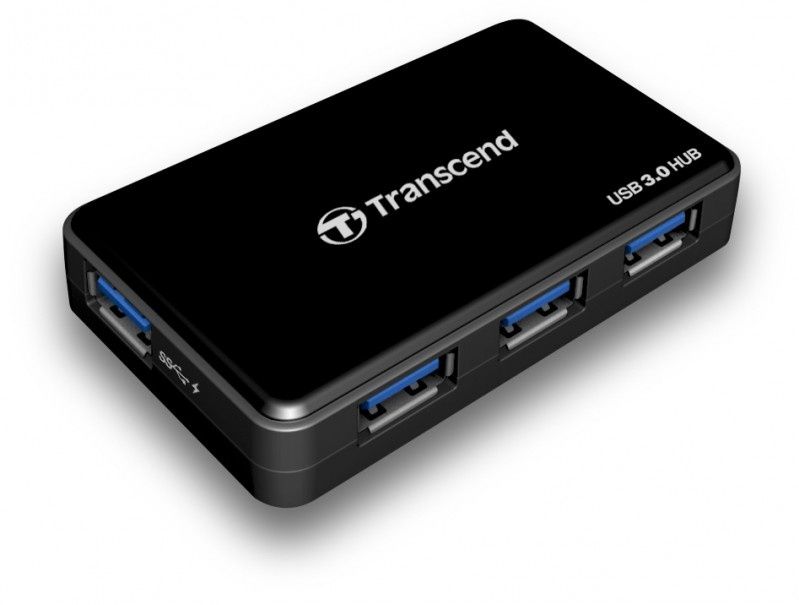 Transcend HUB3 - więcej portów USB3.0 i szybkie ładowanie smartfona