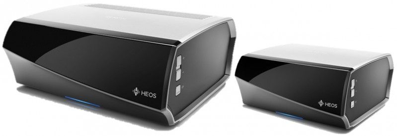 Wzmacniacze bezprzewodowe  HEOS Amp i HEOS Link od Denon