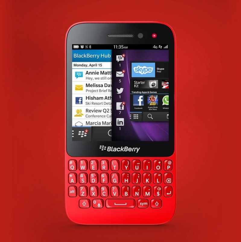 BlackBerry Q5 - szczegóły dotyczące smartfonu (wideo)