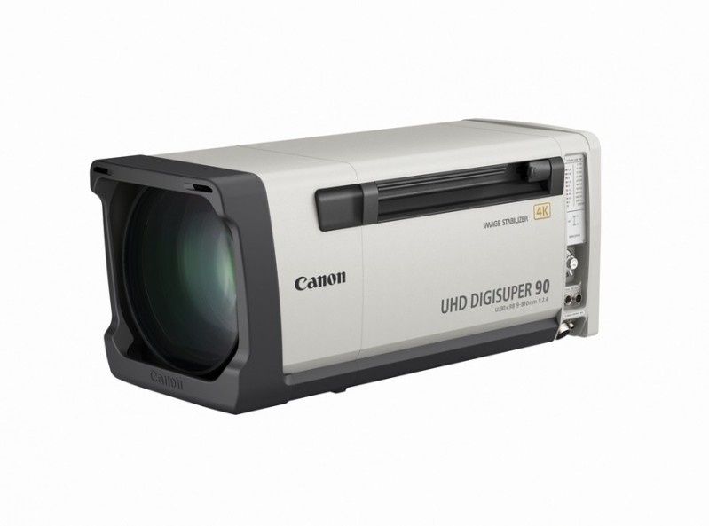 Rozdzielczość 4K i więcej: UHD DIGISUPER 90 i UHD DIGISUPER 86, czyli dwa nowe obiektywy telewizyjne Canon do kamer z matrycą  2/3”