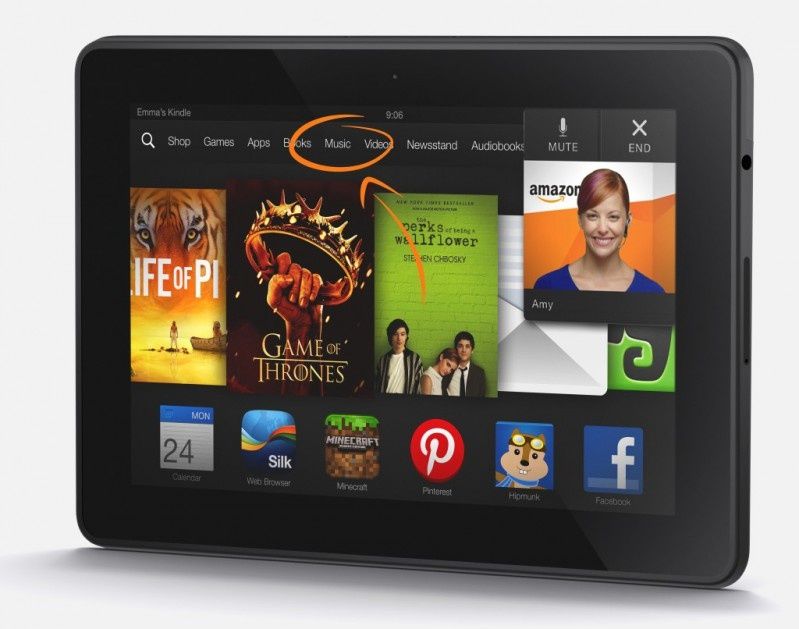 Amazon zaprezentował nowego Kindle Fire HD i Kindle Fire HDX (wideo)