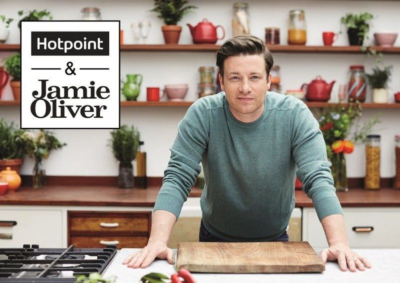 Hotpoint i Jamie Oliver ogłaszają nawiązanie długoterminowej współpracy partnerskiej w regionie EMEA 