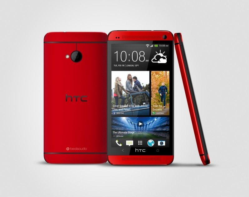 Czerwony HTC One dostępny w Play