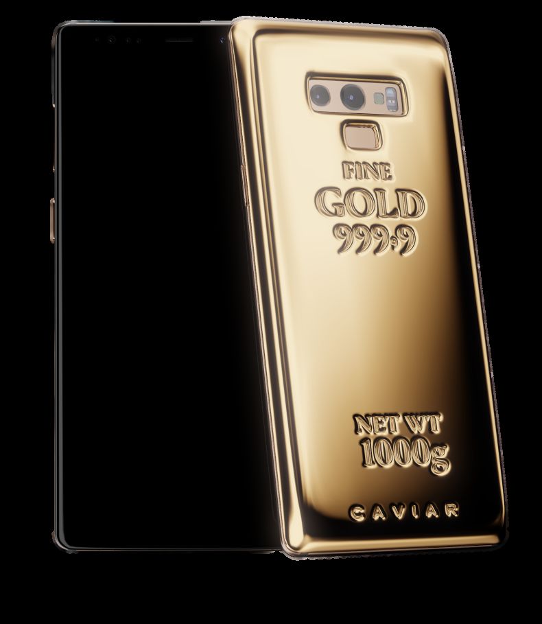 Cały złoty... a raczej cały ze złota. Samsung Galaxy Note9 by Caviar, czyli kilogram cennego kruszcu