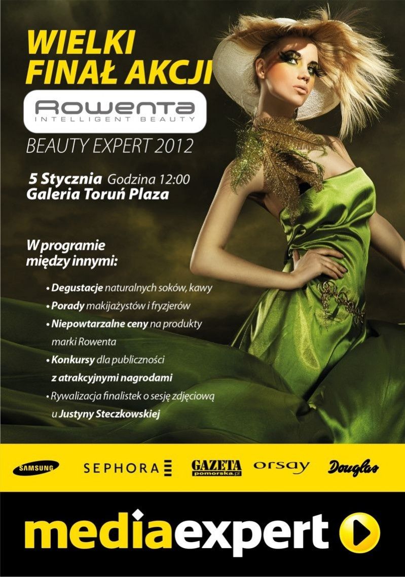 Finał Rowenta Beauty Expert - Toruń, 5 stycznia 2013 r. 
