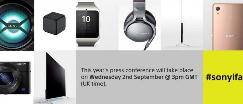 Konferencja prasowa Sony na IFA - 2 września 16:15 - (na żywo)