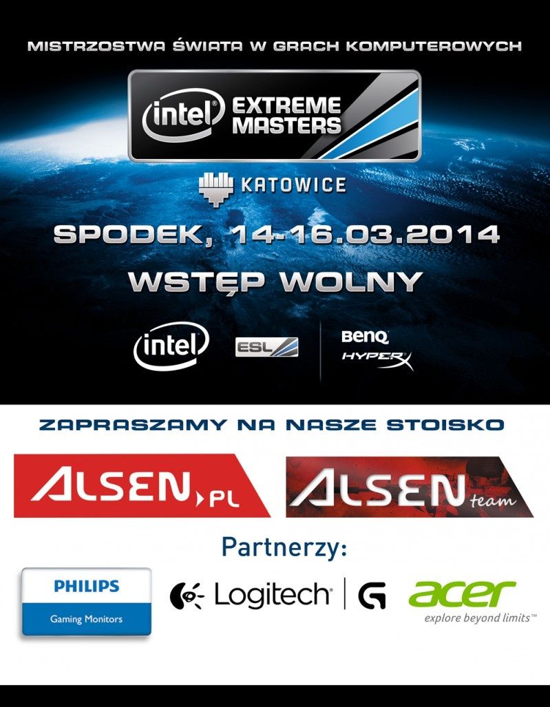 Alsen Team na Intel Extreme Masters 2014 w Katowicach