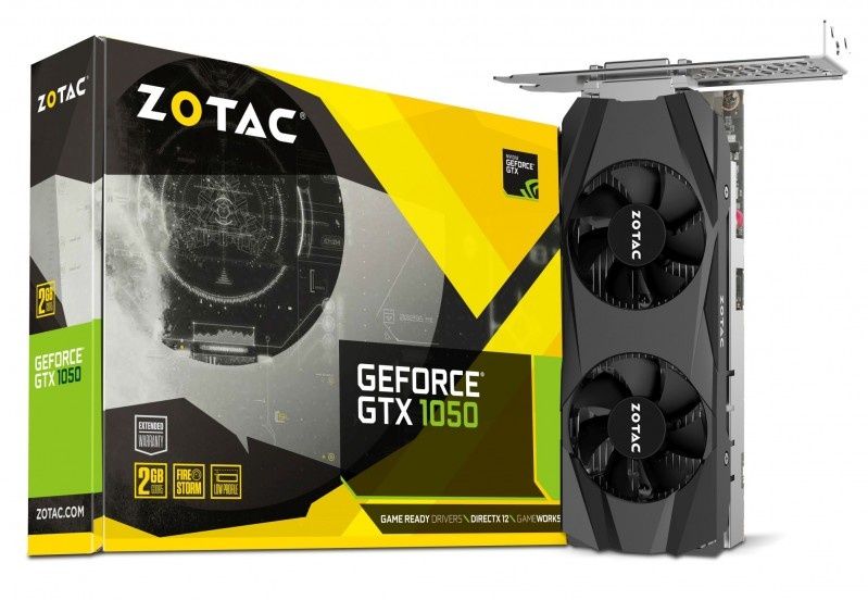 ZOTAC przedstawia nowe niskoprofilowe wersje kart graficznych z serii ZOTAC GeForce(R) GTX 1050 i 1050 Ti
