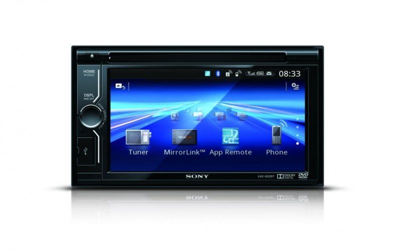 Samochodowy zestaw AV Sony XAV-602BT i moduł GPS XA-NV300