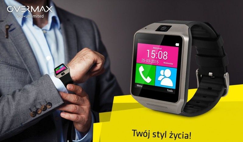 Overmax Touch - nowy smartwatch od Overmax