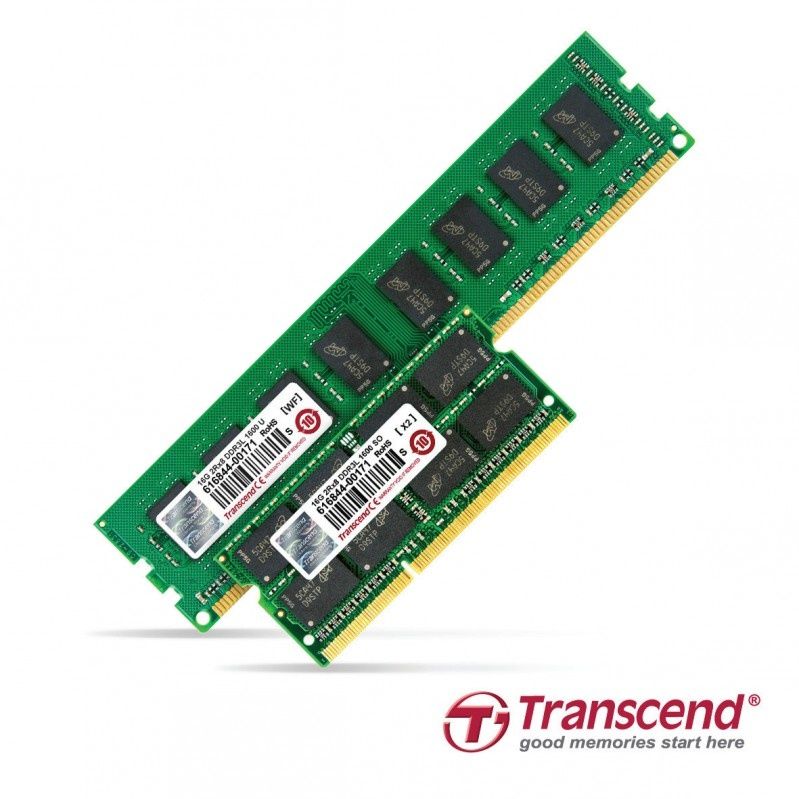TRANSCEND przedstawia nową linię serwerowych modułów pamięci DDR3L