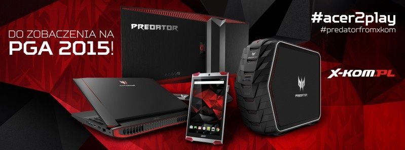 Premiera urządzeń gamingowych Predator w Polsce - Acer na PGA 2015