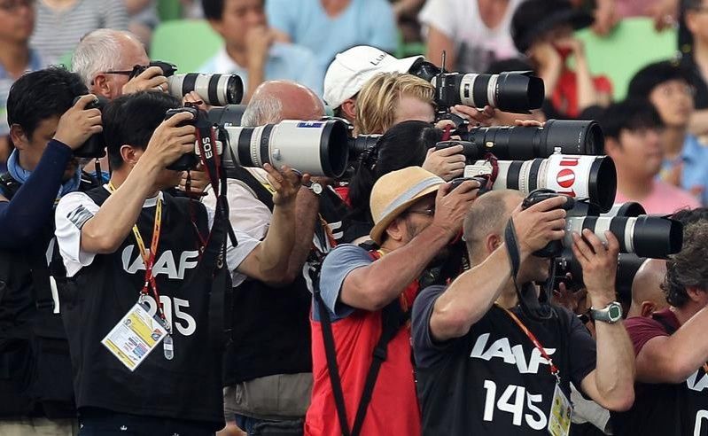Canon i Getty Images razem podczas Mistrzostw Świata IAAF w Moskwie