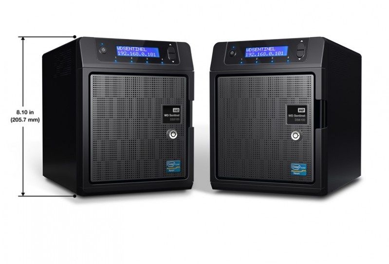 Ultrakompaktowe serwery WD Sentinel DS5100 i WD Sentinel DS6100