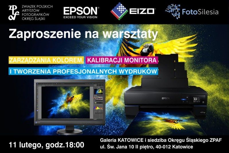 Epson wspiera warsztaty Śląskiego Okręgu ZPAF
