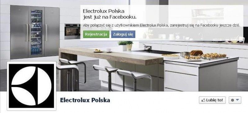Electrolux Polska na Facebooku + nowa infolinia